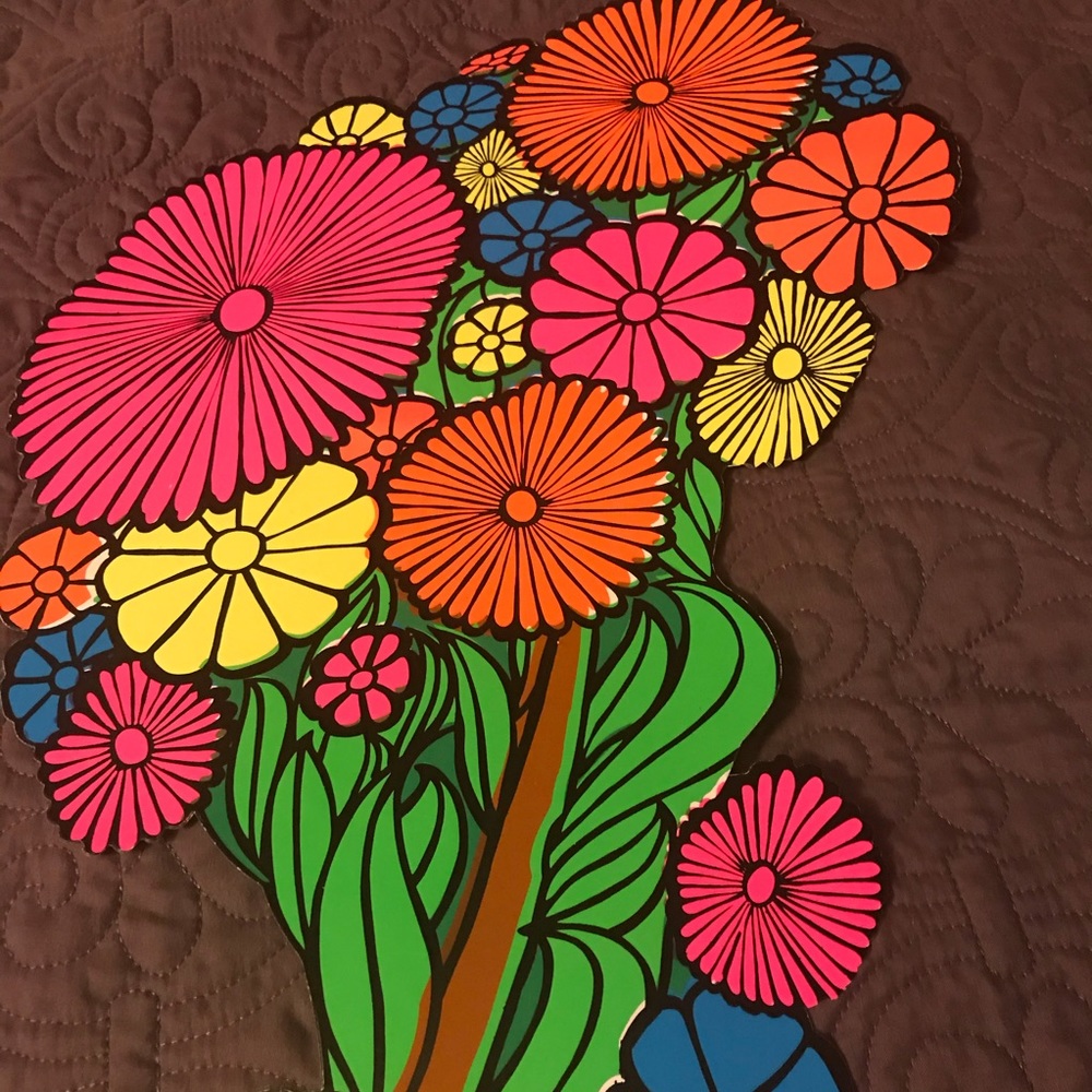 1960s Wallflowers Poster - Picture 5 of 12